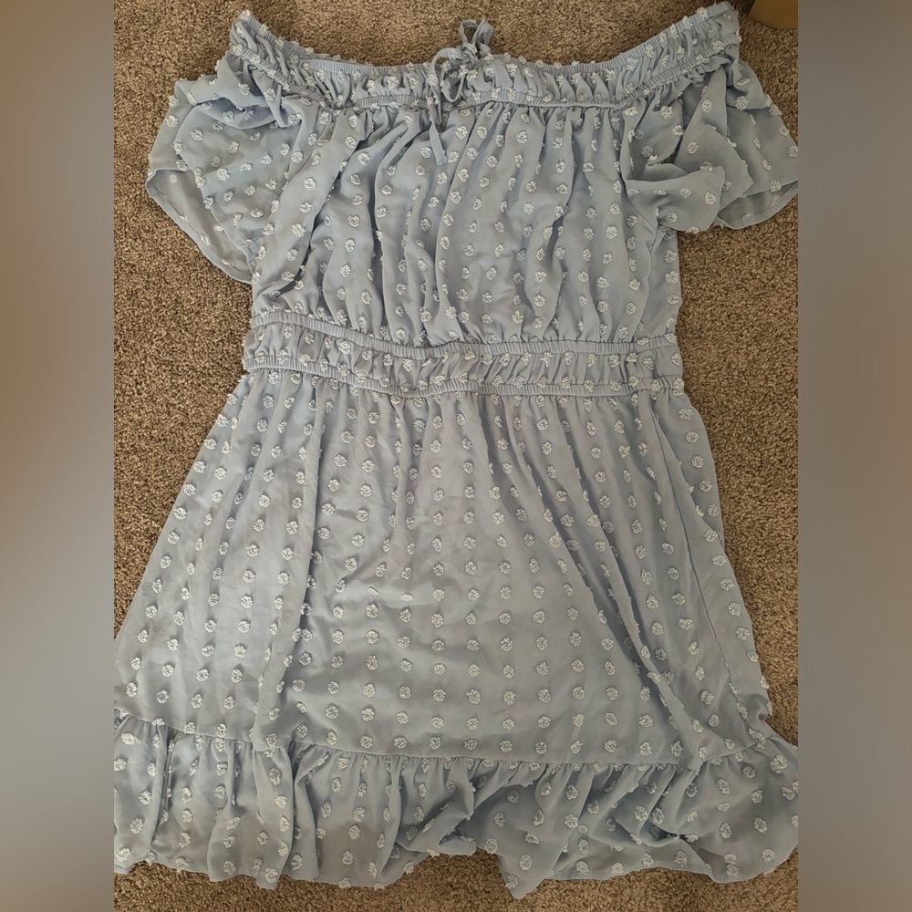 Light blue dress